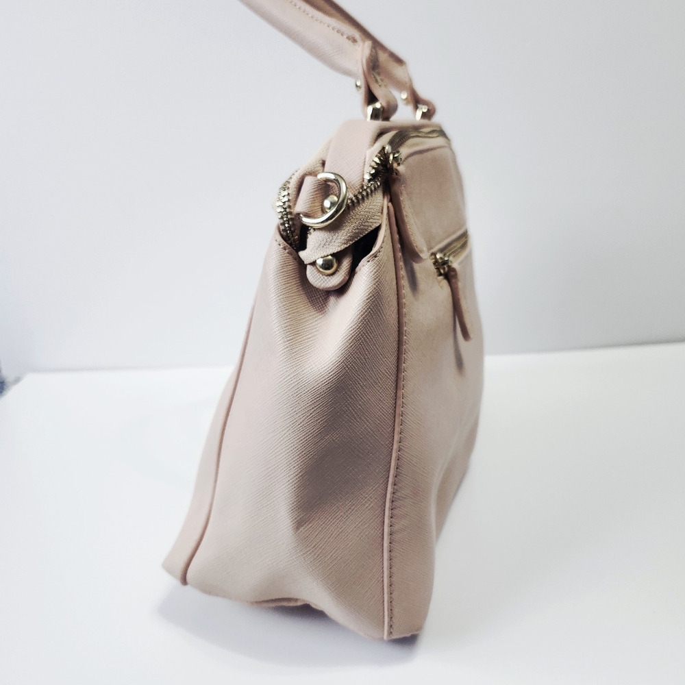 Heys Bliss Satchel Handbag Blush Cut Out Floral - Picture 12 of 16